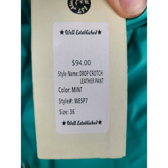 Well Established Mens Hip Hop Jogger Pants Size 36 - Picture 7 of 10